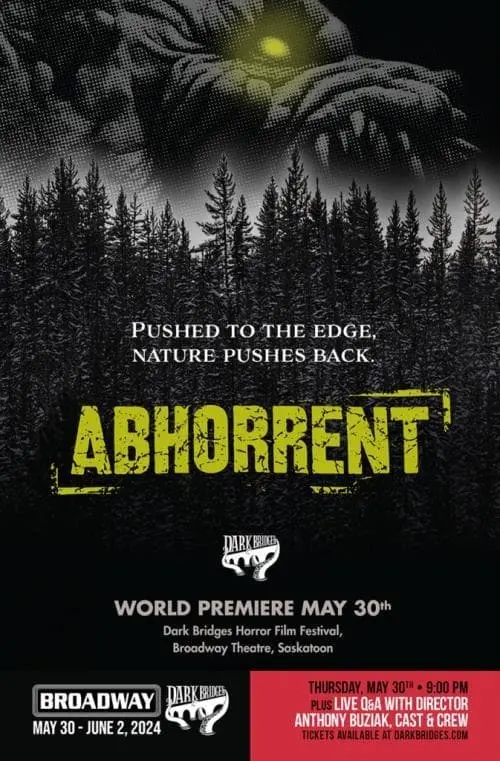 Movie poster "Abhorrent"