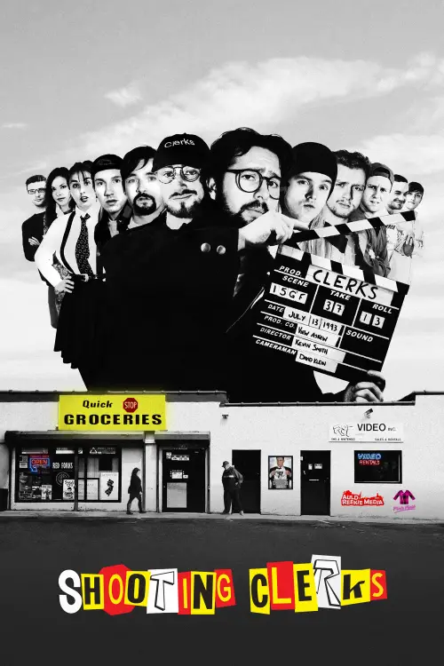 Movie poster "Shooting Clerks"
