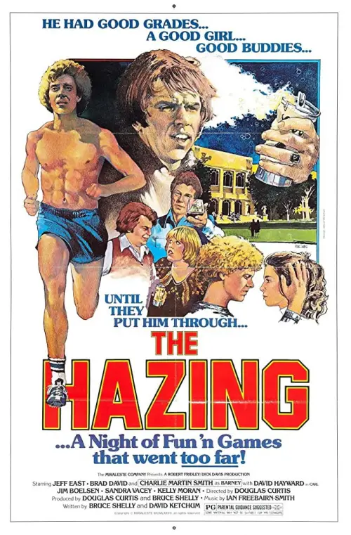 Movie poster "The Hazing"
