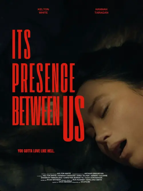 Movie poster "Its Presence Between Us"