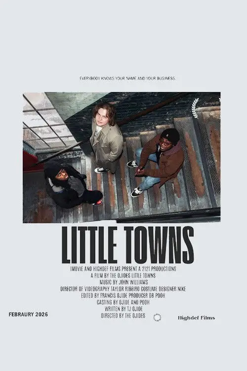 Movie poster "Little Towns"
