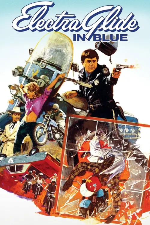 Movie poster "Electra Glide in Blue"