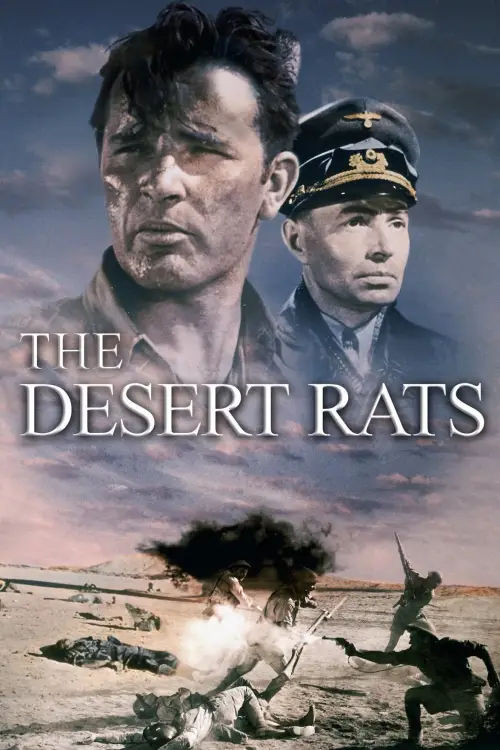 Movie poster "The Desert Rats"