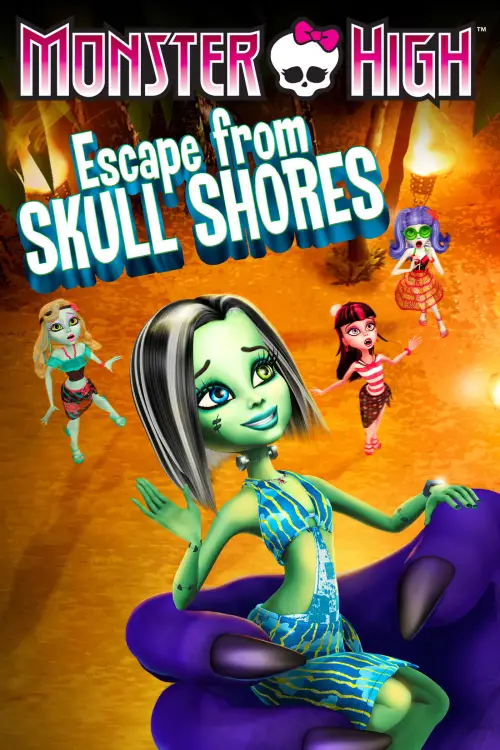 Movie poster "Monster High: Escape from Skull Shores"