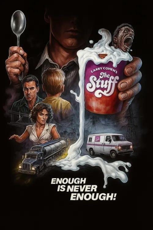Movie poster "The Stuff - Pre-Release Version"