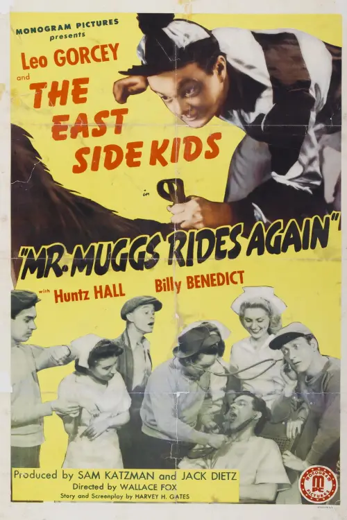 Movie poster "Mr. Muggs Rides Again"