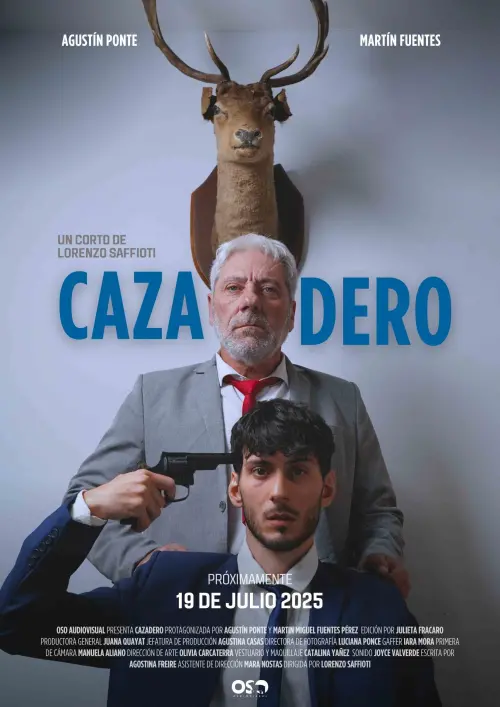 Movie poster "CAZADERO"