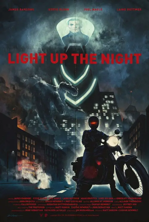 Movie poster "Light Up the Night"