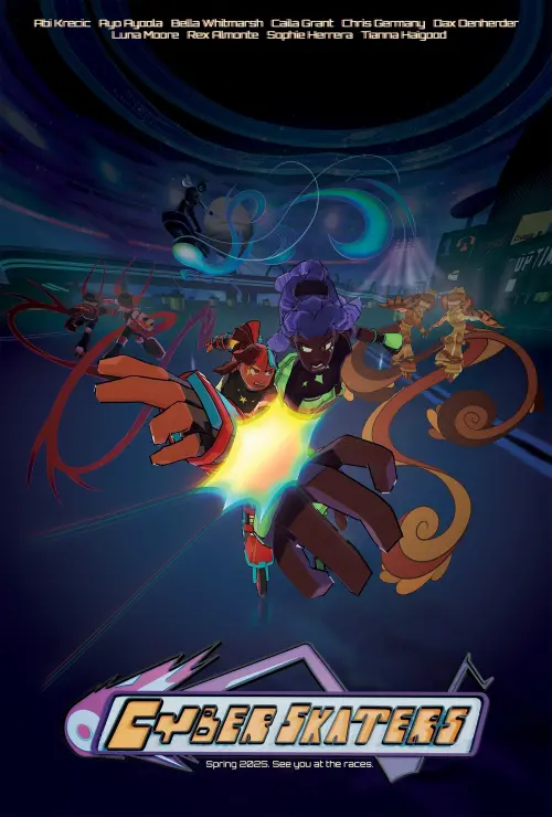 Movie poster "CYBERSKATERS"