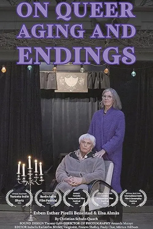 Movie poster "On Queer Aging and Endings"