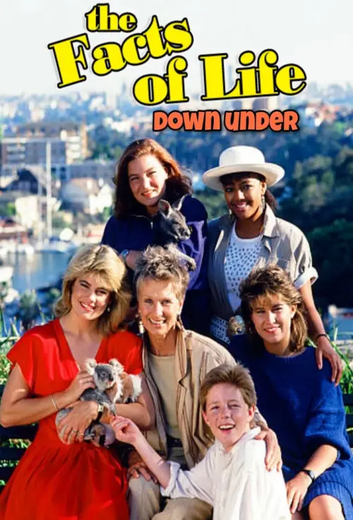 Movie poster "The Facts of Life Down Under"