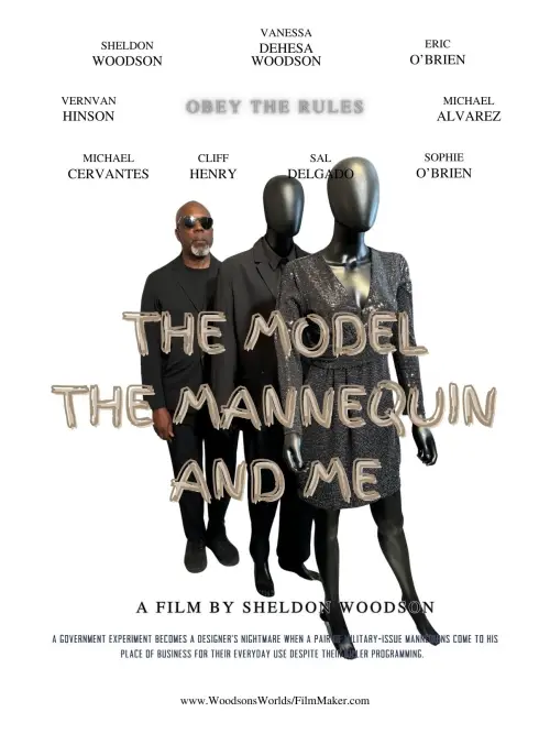 Movie poster "The Model, The Mannequin, and Me"