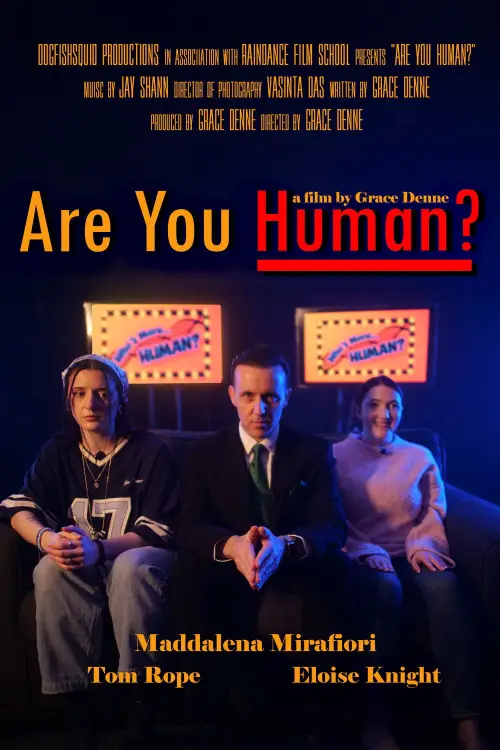 Movie poster "Are You Human?"
