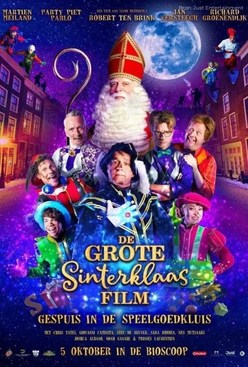 Movie poster "De Grote Sinterklaasfilm: Gespuis in de Speelgoedkluis"