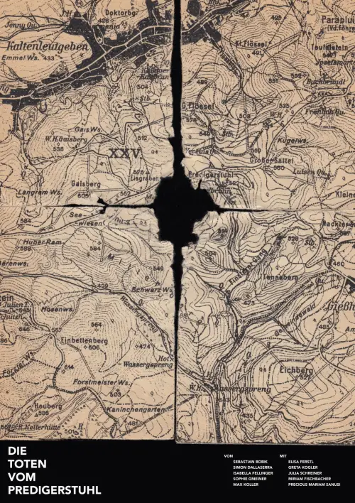 Movie poster "Die Toten vom Predigerstuhl"