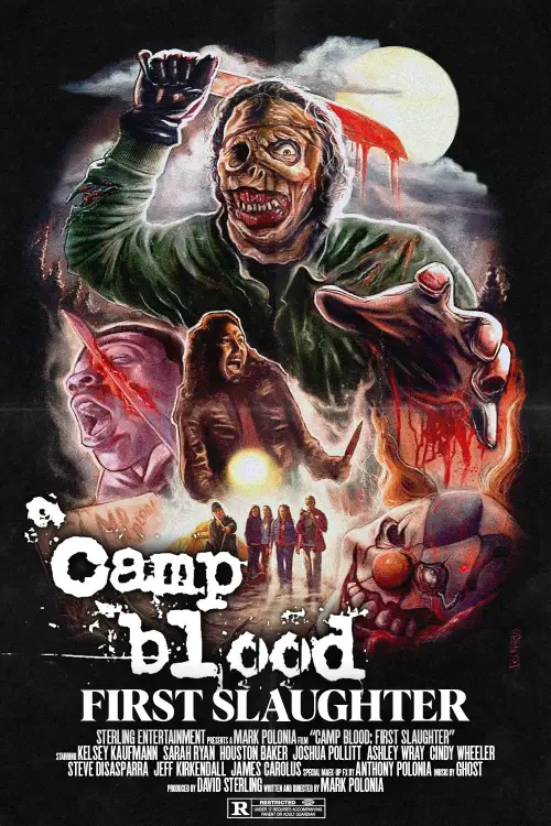 Movie poster "Camp Blood First Slaughter"