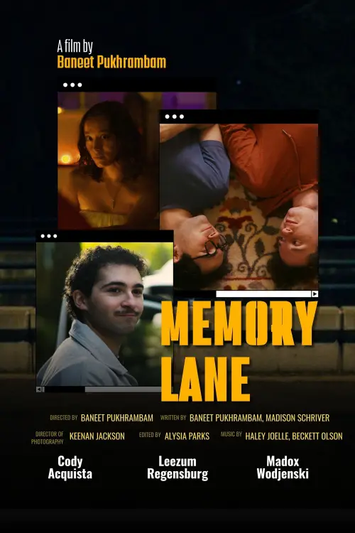 Movie poster "Memory Lane"