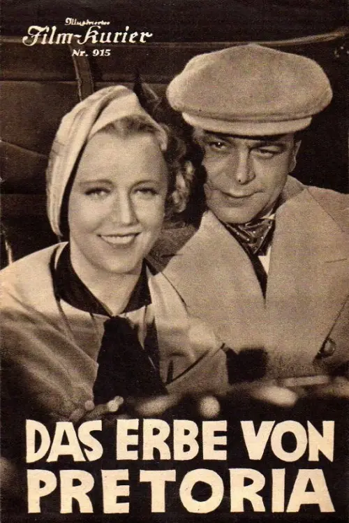 Movie poster "Inheritance in Pretoria"