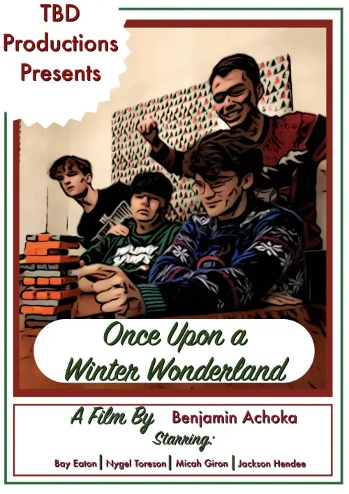 Movie poster "Once Upon a Winter Wonderland"