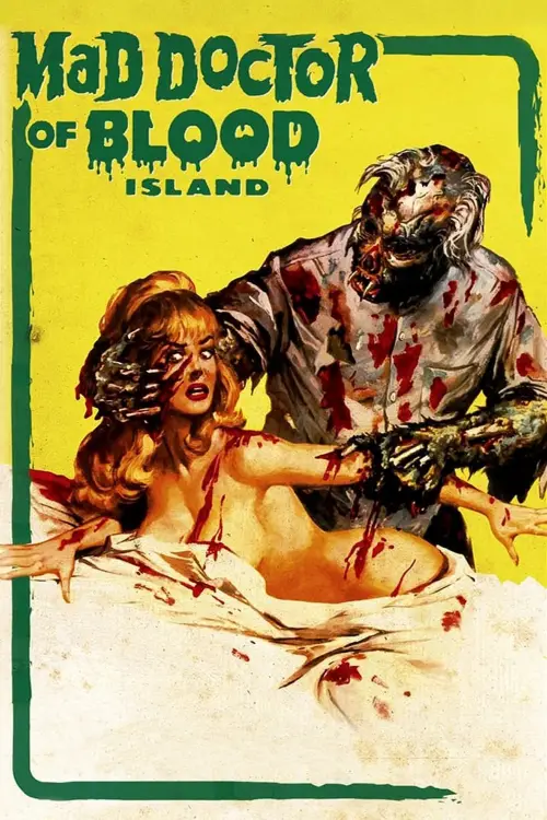 Movie poster "Mad Doctor of Blood Island"