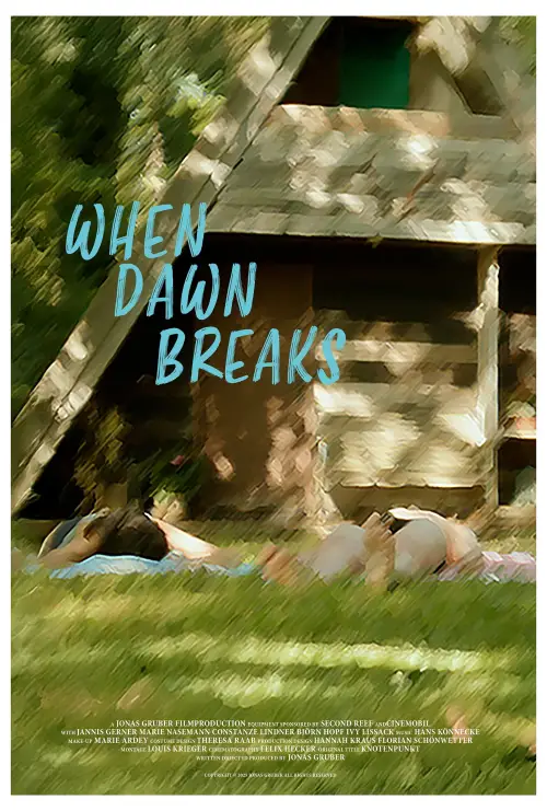 Movie poster "When Dawn Breaks"