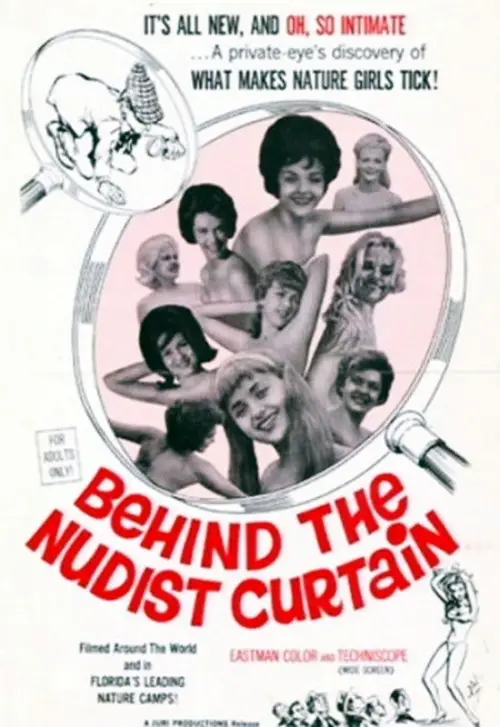 Movie poster "Behind the Nudist Curtain"