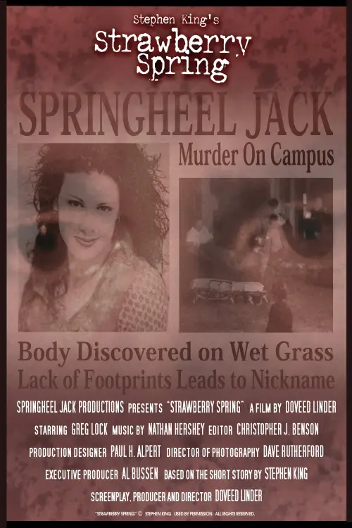 Movie poster "Strawberry Spring"