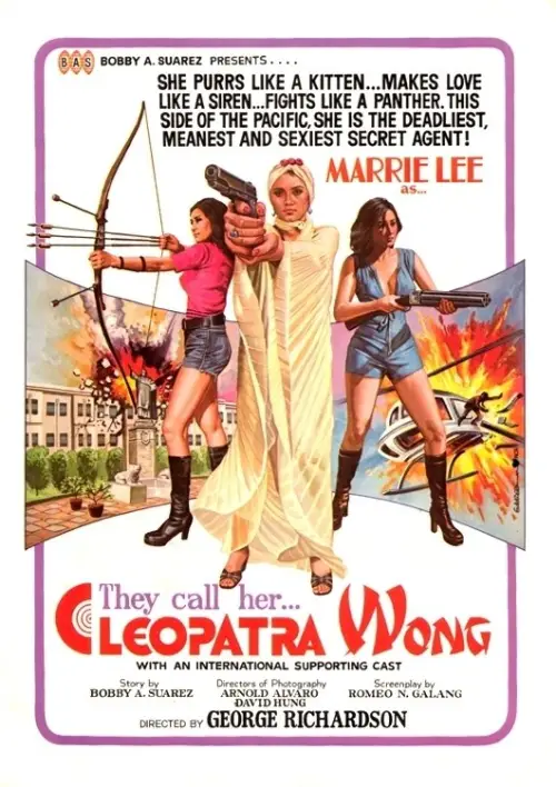 Movie poster "Cleopatra Wong"