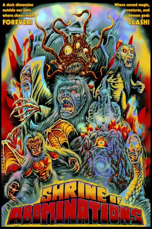 Movie poster "Shrine of Abominations"