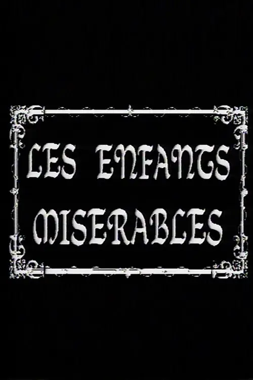 Movie poster "Les Enfants Miserables"