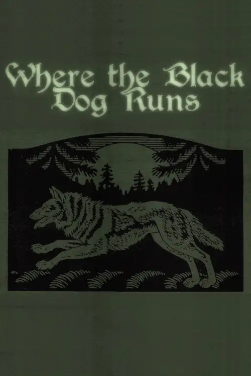 Movie poster "Where the Black Dog Runs"