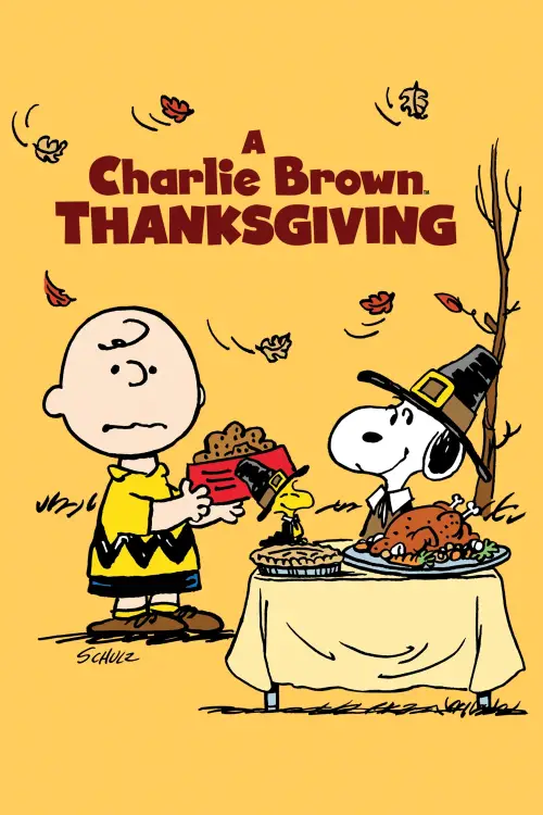 Movie poster "A Charlie Brown Thanksgiving"