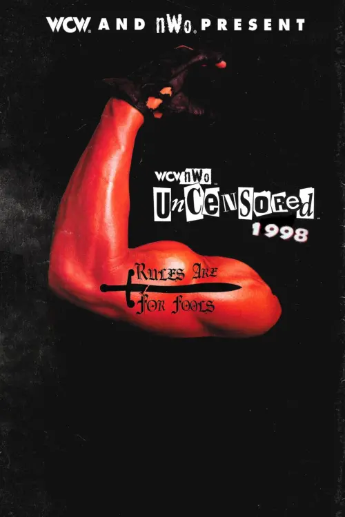 Movie poster "WCW Uncensored 1998"