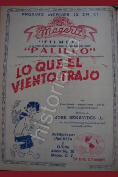Movie poster "Lo que el viento trajo"