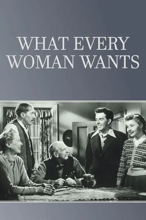 Movie poster "What Every Woman Wants"