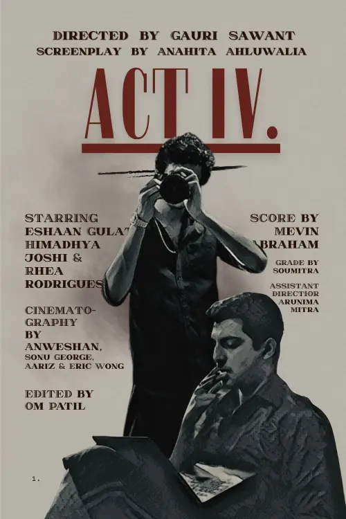 Movie poster "ACT IV"