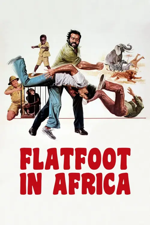 Movie poster "Flatfoot in Africa"