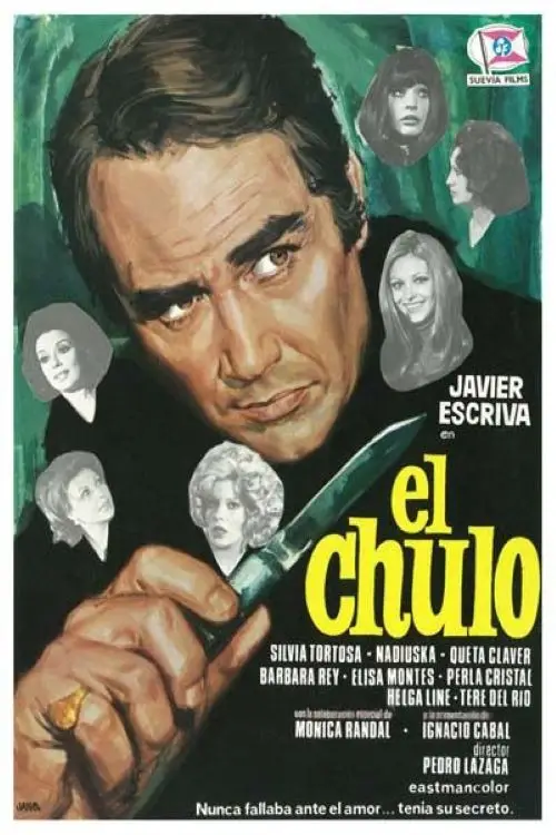 Movie poster "El chulo"