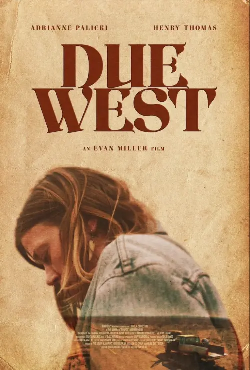 Movie poster "Due West"