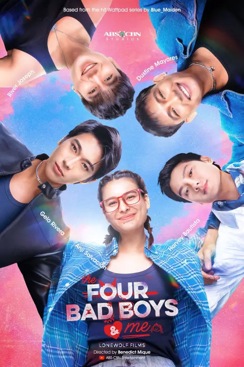 Movie poster "The Four Bad Boys and Me"