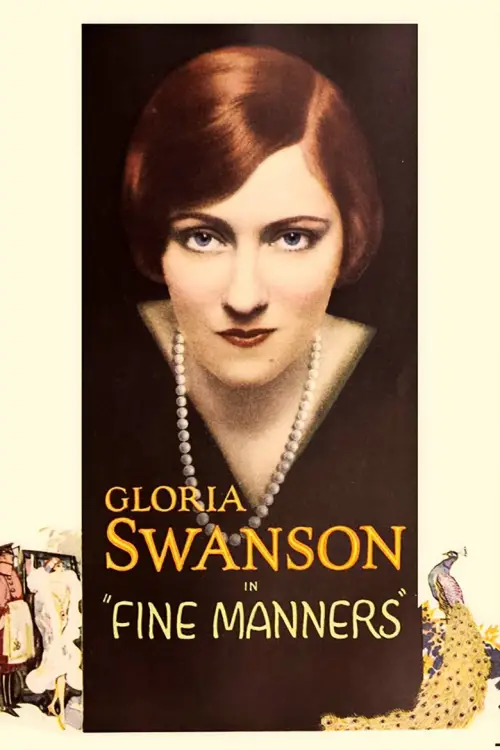 Movie poster "Fine Manners"