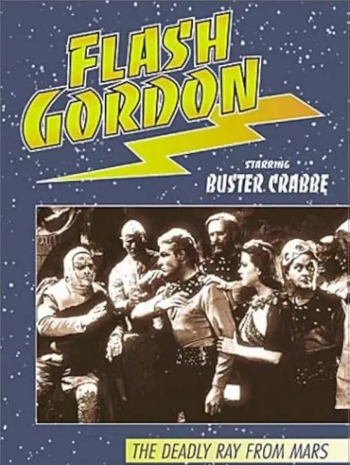 Movie poster "Flash Gordon: The Deadly Ray From Mars"