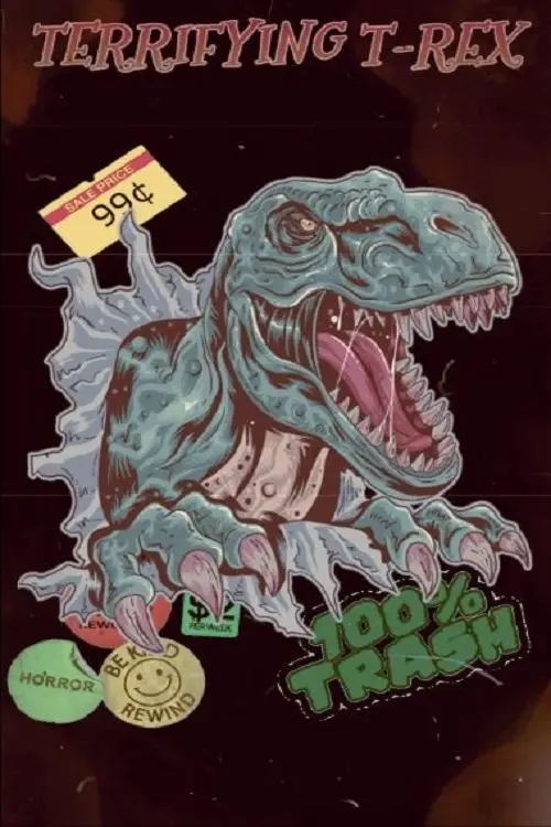Movie poster "Terrifying T-Rex"
