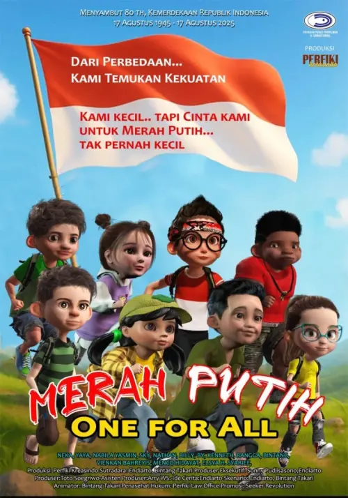 Movie poster "Merah Putih: One for All"