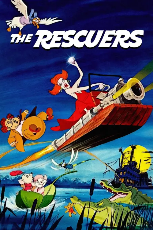 Movie poster "The Rescuers"