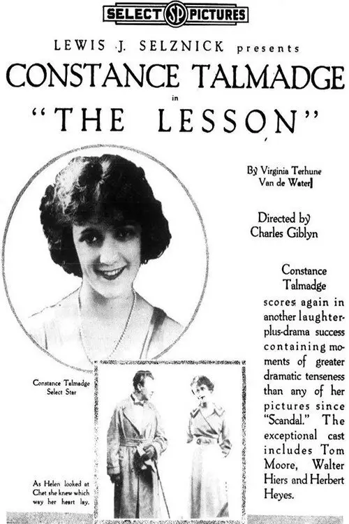Movie poster "The Lesson"