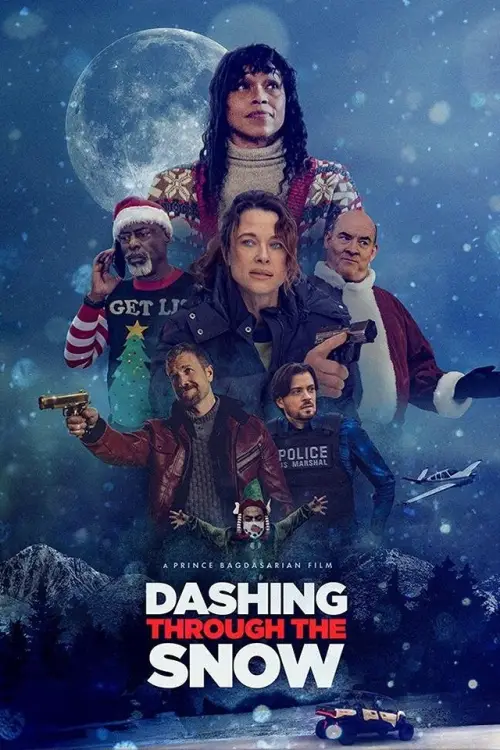 Movie poster "Dashing Through the Snow"