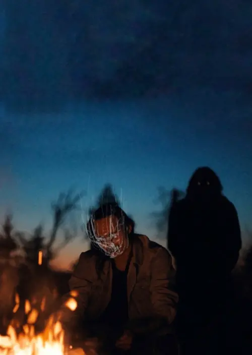 Movie poster "At the Place of Ghosts"