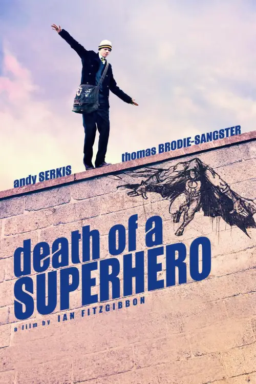 Movie poster "Death of a Superhero"