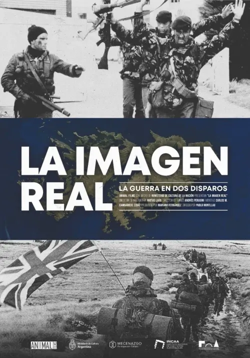 Movie poster "La imagen real"